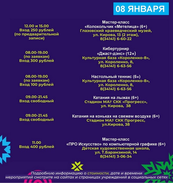 8 января.