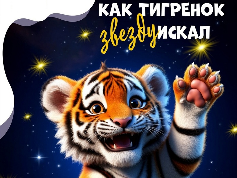 Как Тигрёнок звезду искал.