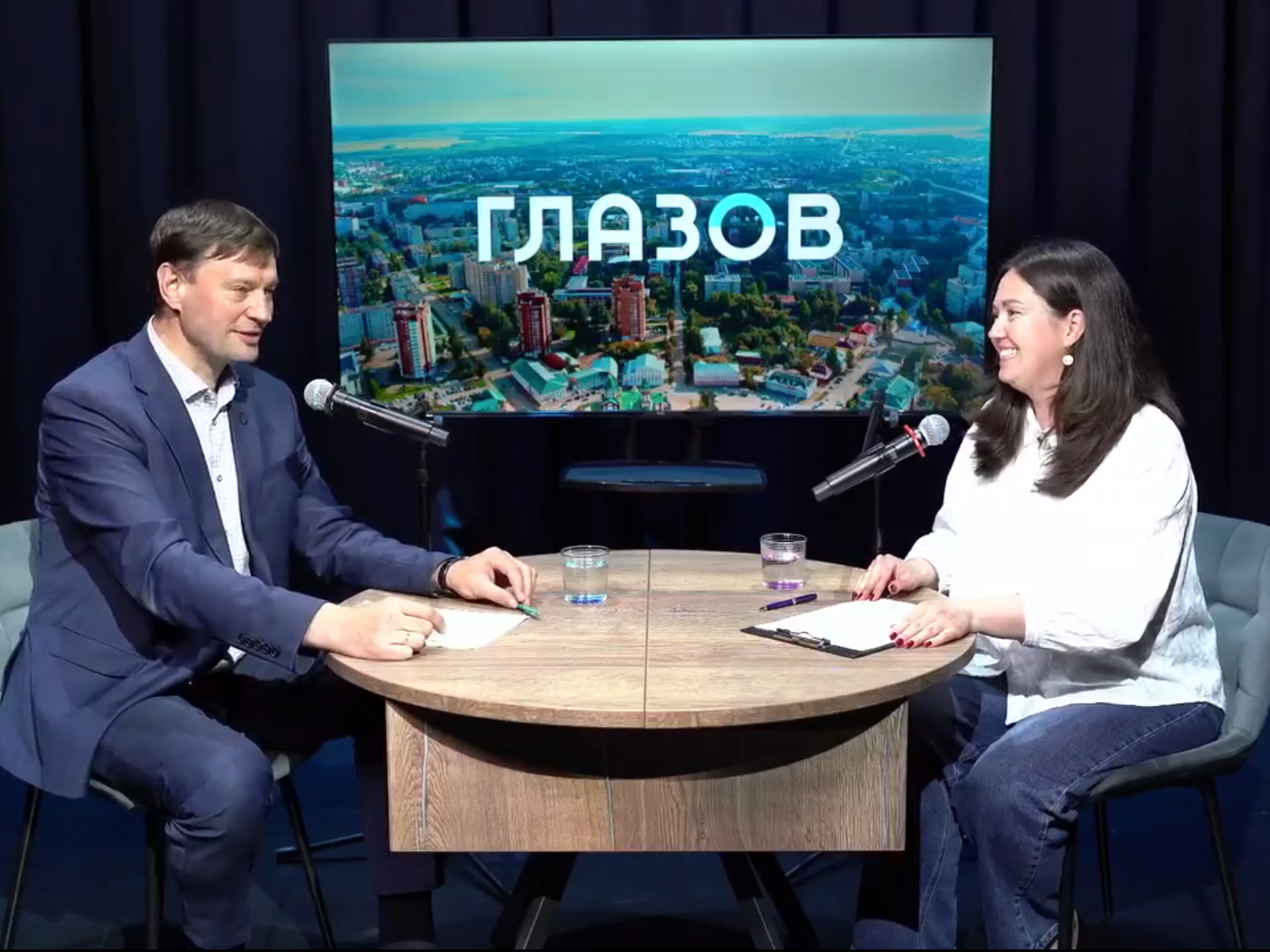 Прямой эфир с главой города Глазова.