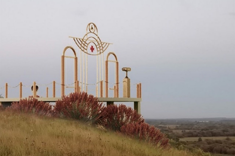 На городище «Иднакар» обустраиваем смотровую площадку.